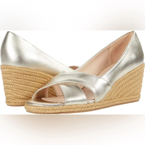 Jack Rogers Palmer Crisscross Wedge Espadrille size: 7 - Picture 1 of 7